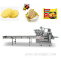 Automatic instant noodle cake pillow bag packaging machine